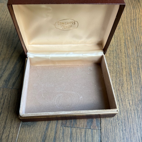 Vintage CONGRESS Playing Cards Box - Picture 9 of 11